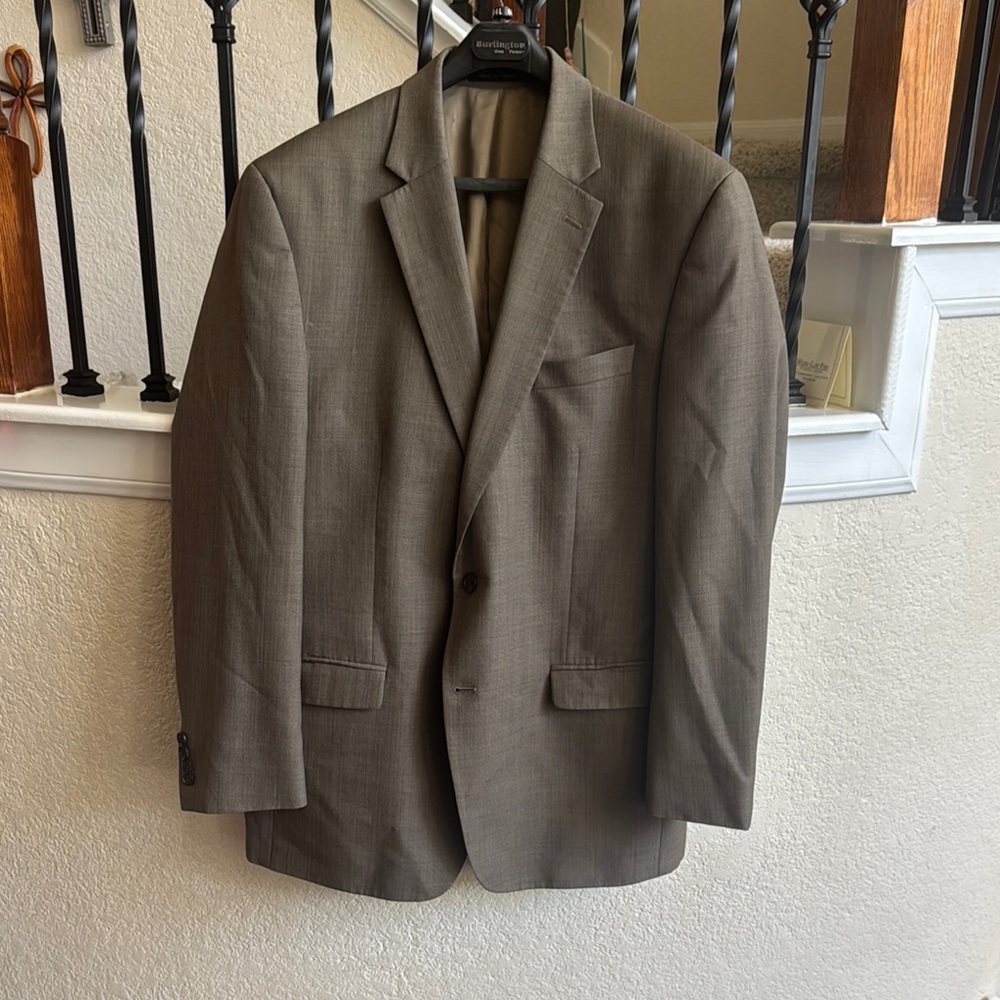 Lauren Ralph Lauren Brown Sport Coat Timeless Blazer